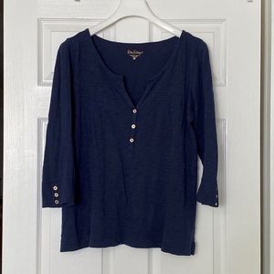 Lilly Pulitzer Navy Top, Large